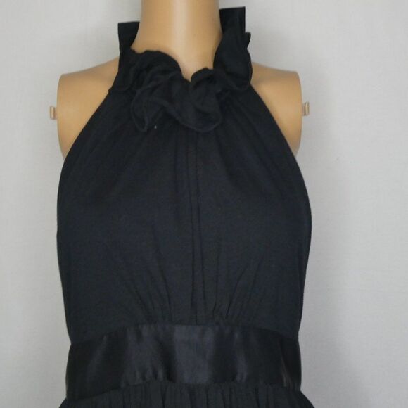 Jill Stuart Collection Halter Dress Ruffle Empire - Picture 2 of 9